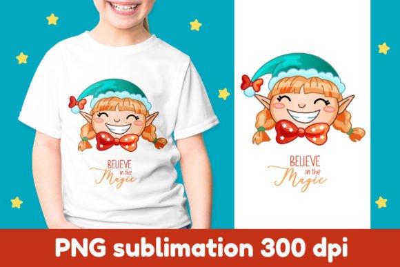 Believe in Magic Christmas Embroidery Design