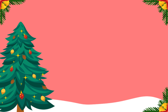 Christmas Background and Winter Illustrations