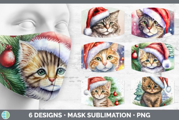 Christmas Cat Mask Sublimation Bundle Review
