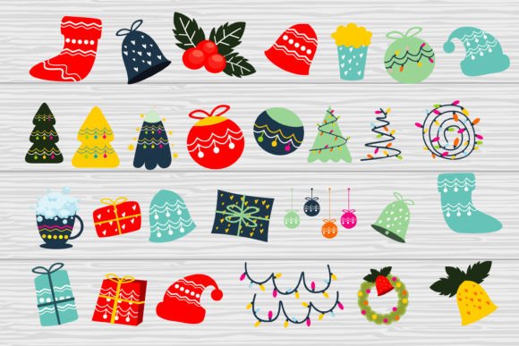 Christmas Design Element Illustrations for Branding and Marketing