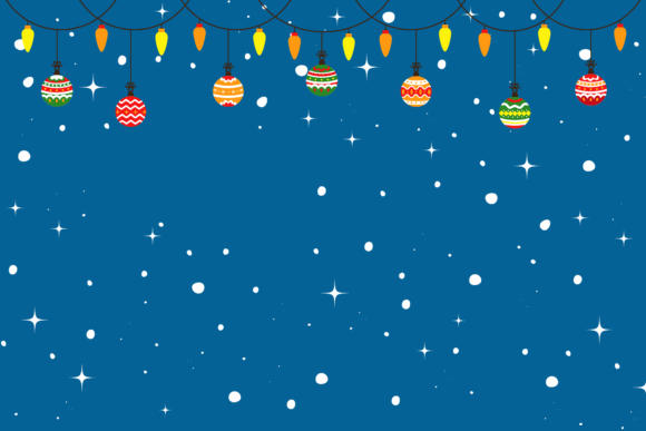 Christmas Rousing Background Illustrations for Design Projects