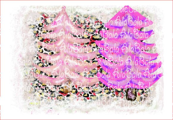 Merry Christmas Trees PNG, Sublimation Illustrations