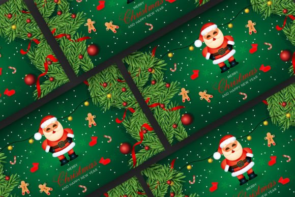 Realistic Christmas Background Illustrations